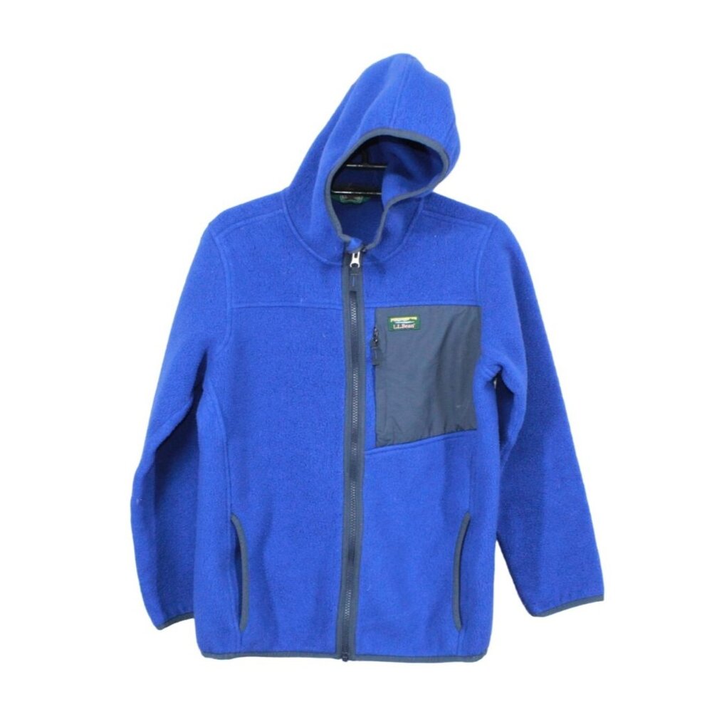 LL Bean Retro Mountain Classic Fleece Jacket Carbon Navy